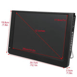 LEADSTAR Rechargeable 12 Inch Portable Mini Tv With DVBT2/H265/Hevc Dolby Ac3 1280*800 TF Card For Home/Car With Car charger