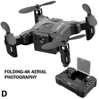Mini Drone 4K Professional HD Camera High Hold Mode RC Helicopter Kid helicopter RC RTF Quadopter Foldable Quadrocopter WiFi - Jack's Clearance