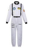 Astronaut Costume Adult Silver Spaceman Costume Plus Size  Women Space Suit Party Dress up Costume  Astronaut Suit Adults White