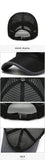 [NORTHWOOD] Men’s Mesh Baseball Cap Breathable Dad Hat Snapback