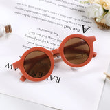 Korea Kids Cute Round Sunglasses for Baby Girls Boys Children Sun Glasses Outdoors UV400 Protection Candy Color De Sol Gafas