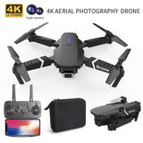 E88 Foldable 4K HD Drone with Wi-Fi & Altitude Hold