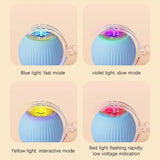 Electric Interactive Cat Toys Ball Auto Rolling Ball Toys For Cats Pets Smart Automatic Teaser USB Rechargeable R9M3