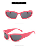 Fashion Punk Goggles Sunglasses for Men and Women Personalized Trendy Sunglasses Fashion Glasses UV400 Women's Glasses