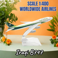 1:400 Scale Diecast Aircraft Model - Boeing & Airbus Airlines from Around the World