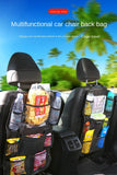 Car Backseat Organizer with Touchscreen Tablet Holder – Storage Pockets & Seat Protector