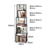 Rotating Bookshelf Organizer – Stylish Storage for Books & Magazines