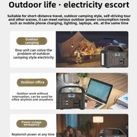 100W Portable Power Station – 76.8Wh Solar Generator & Power Bank