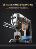 HiBREW 20 Bar Semi-Automatic Espresso Machine – ESE Pod & Powder