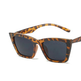 Vintage Cat Eye Sunglasses Women Square Small Frame Sun Glasses Female Brand Designer Retro Shades Fashion Oculos De Sol