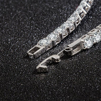 Lihong S925 Silver Zirconia Tennis Bracelet – Elegant Jewelry