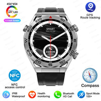 2023 New NFC ECG+PPG Bluetooth Call Smartwatch GPS Tracker Motion Bracelet Fitness For Huawei Watches Ultimate Smart Watch Men