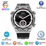 2023 New NFC ECG+PPG Bluetooth Call Smartwatch GPS Tracker Motion Bracelet Fitness For Huawei Watches Ultimate Smart Watch Men