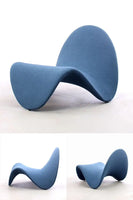 Velvet Minimalist Lounge Chair – Italian-Inspired Nordic Comfort