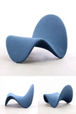 Velvet Minimalist Lounge Chair – Italian-Inspired Nordic Comfort