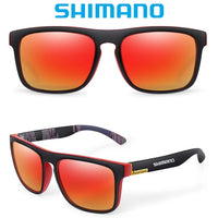 Shimano Polarized Sunglasses - UV400 Protection, Men and Women, Outdoor Hunting Fishing, Driving Bicycle (Optional Box)