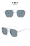 adult style, sunglasses, square Double new beam personalized Korean version, trendy sunglasses, high-end, UV resistant,
