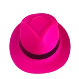 Neon 80s Party Glasses, Hats, Gloves - 8pcs