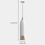 Electric Milk Frother - Kitchen Drink Foamer Whisk