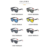 Men’s Polarized Night Vision Driving Glasses – Outdoor Sport PC Frame Sunglasses