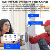 Wireless HD Video Doorbell - Tuya Smart, PIR Motion Detection