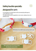 Cat Collars Adjustable Pet Collar For Bell Safety Buckle Planet Jewelry Flower Cute Dog Necklace Pet Products Cat Accessories