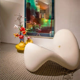 Velvet Minimalist Lounge Chair – Italian-Inspired Nordic Comfort