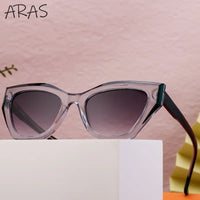 Sexy Cat Eye Sunglasses Women Men Big Frame 2024 Luxury Brand Vintage Fashion Cateye Sun Glasses Ladies Leopard Shades Eyewear