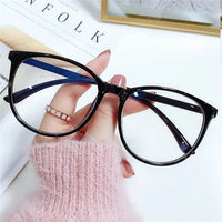 Unisex Anti-Stress Decorative Blue Light Blocking Filter Computer Glasses Men Women Frame Eyeglasses Clear Spectacles