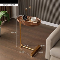 Nordic Side Table Modern Living Room Home Sofa Side Table Hotel Homestay Bedside Side Table Iron Assemble Furniture For Office Jack's Clearance