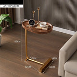 Nordic Side Table Modern Living Room Home Sofa Side Table Hotel Homestay Bedside Side Table Iron Assemble Furniture For Office Jack's Clearance