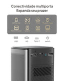 BYINTEK P70X Mini Projector – 4K Support, 3D, WiFi, Built-in Battery