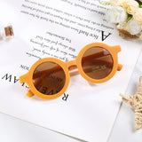 Korea Kids Cute Round Sunglasses for Baby Girls Boys Children Sun Glasses Outdoors UV400 Protection Candy Color De Sol Gafas