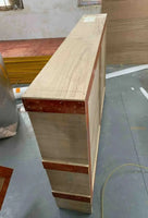 Modern Marble Dining Table – Low Square Island Design for Meetings & Home