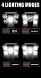 Super Bright 5 LED Head Flashlight USB Rechargeable HeadLamp Outdoor Powerful Waterproof Camping Fishing Adventure Head Lantern