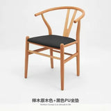 Nordic Cane-Woven Wooden Armchair – Indoor/Outdoor Lounge Chair