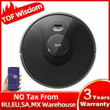 ABIR X8 Robot Vacuum Cleaner ,Laser System, Multiple Floors Maps, Zone Cleaning, Restricted Area Setting for Home Carpet Washing Jack's Clearance