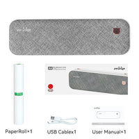 PeriPage A40 Printer - Portable USB Bluetooth Thermal Transfer Printer