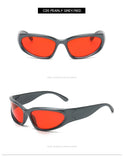 Fashion Punk Goggles Sunglasses for Men and Women Personalized Trendy Sunglasses Fashion Glasses UV400 Women's Glasses