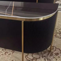 Natural Wood TV Stand Cabinet