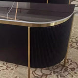 Natural Wood TV Stand Cabinet