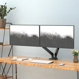 Monitor Stand for 13-32 inches Screens, Dual Monitor Mount Gas Spring, Dual Monitor Arm Full Motion Adjustable