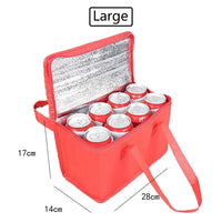 Outdoor Cooler Box Portable Thermal Insulated Cooler Bag Camping Foods Drink Bento Bags BBQ Zip Pack Picnic Supplies кемпинг
