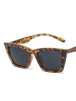 Vintage Cat Eye Sunglasses Women Square Small Frame Sun Glasses Female Brand Designer Retro Shades Fashion Oculos De Sol