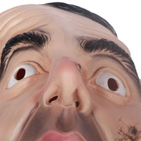 Movie Role Mr Bean Funny Mask Halloween Carnival Fancy Dress Party Costume Props Cosplay Latex Masks Birthday Gift