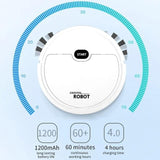 3 in 1 Intelligent Sweeping Robot Vacuum Cleaner USB Rechargeable Dry Wet Push Sweepers