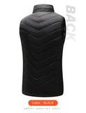21 Heated Vest Zones Electric Heated Jackets Men Women Sportswear Heated Coat Graphene Heat Coat USB Heating Jacket For Camping