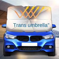 Car Front Windshield Sunshade Umbrella – Summer Sun Protection & Interior Cooler