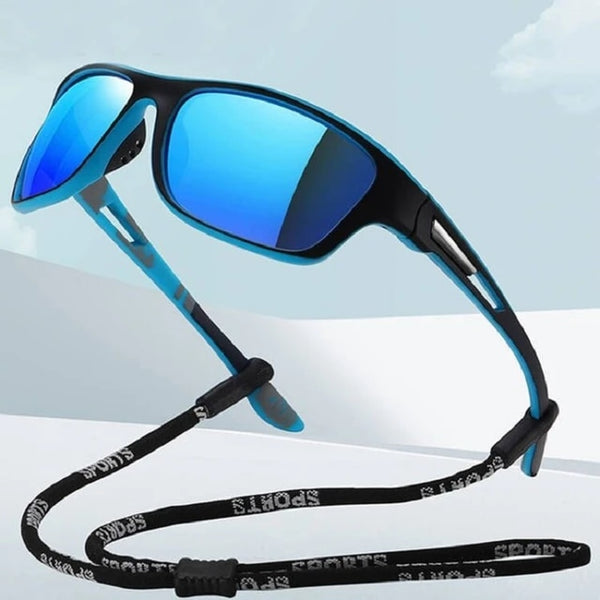 Polarized Fishing Sunglasses Men Driving Shades Male Sun Glasses Hiking Fishing Classic Sun Glasses And Anti Slip Rope