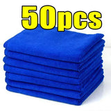 Lint-Free Microfiber Cleaning Cloths – Super Absorbent & Reusable for Car Windows